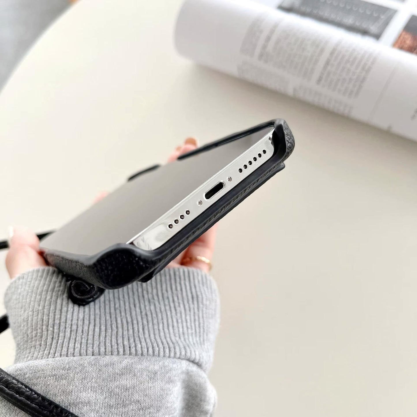 Crossbody Phone Case With Strap and Card Holder