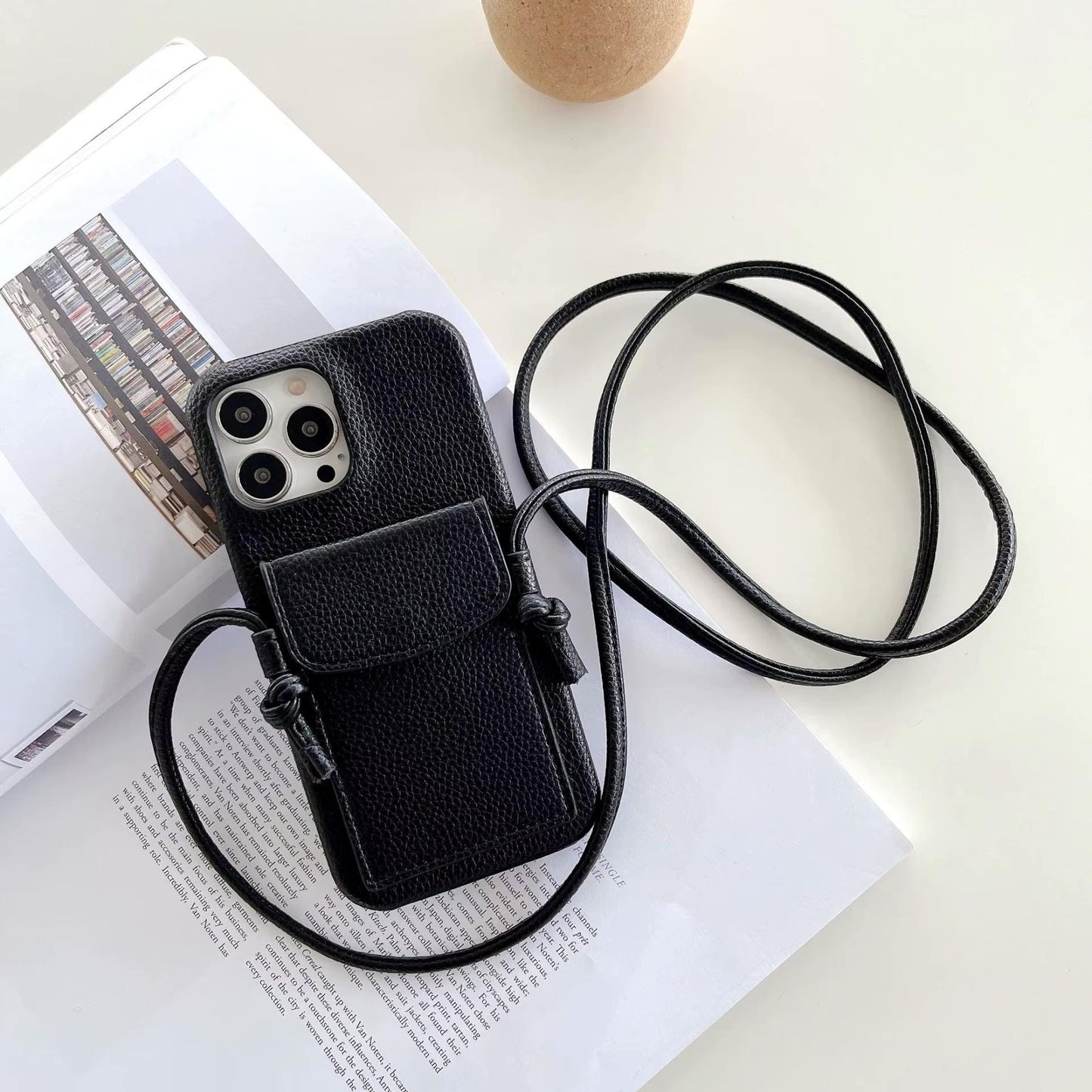 Crossbody Phone Case With Strap and Card Holder